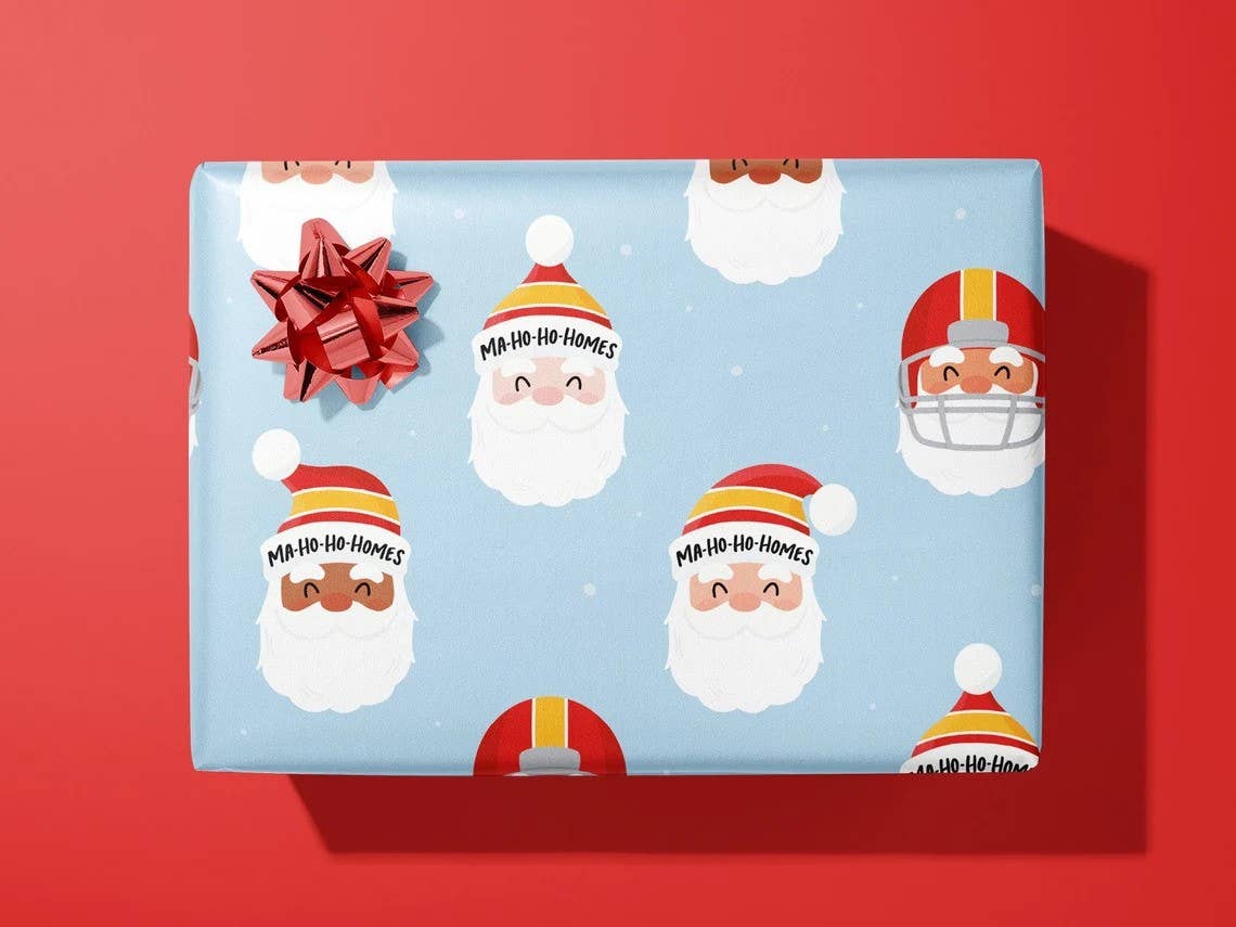 Kansas City Football Mahomes Gift Wrap - Roll