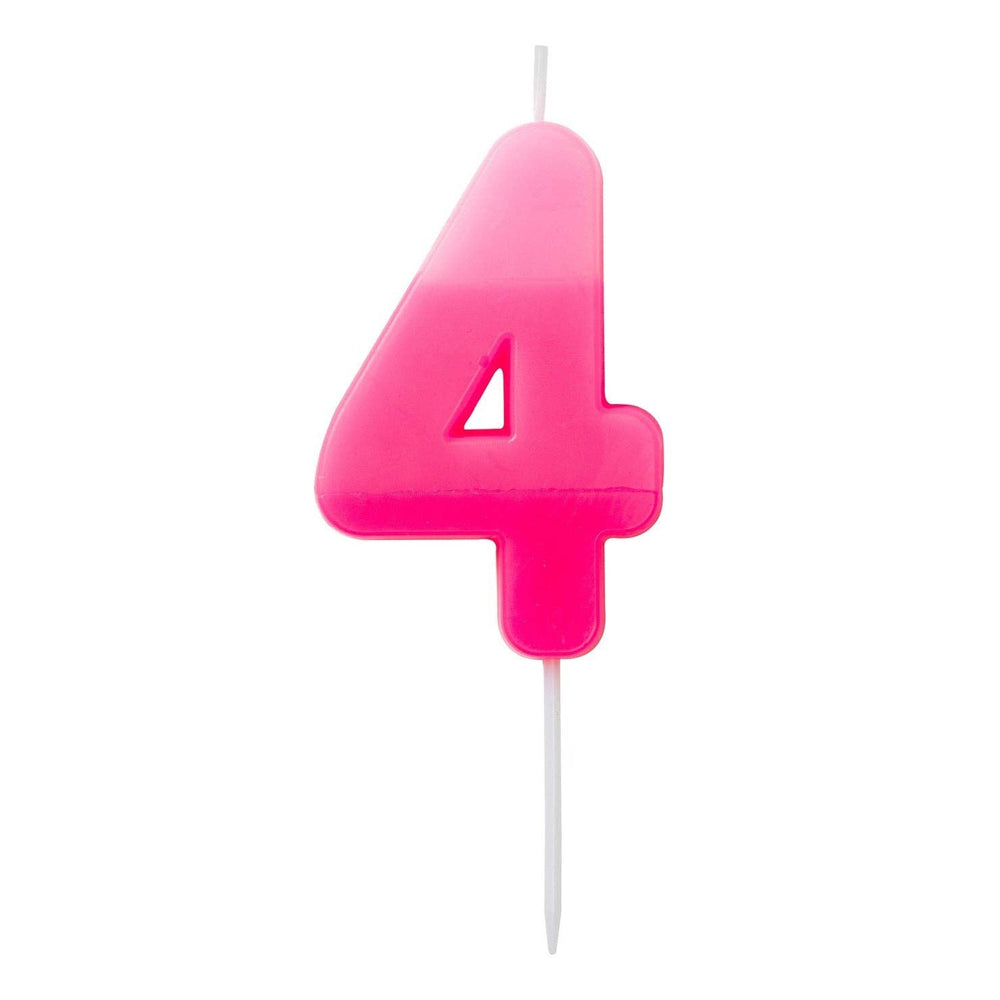 Number light 1st, 4, Pink