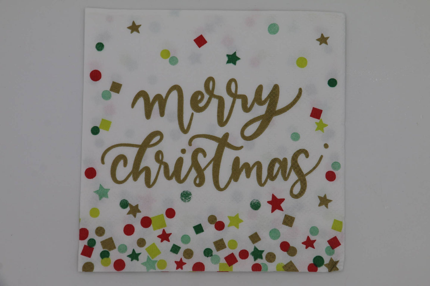 Christmas Cocktail Napkins | Merry Christmas - 20ct: Default Title