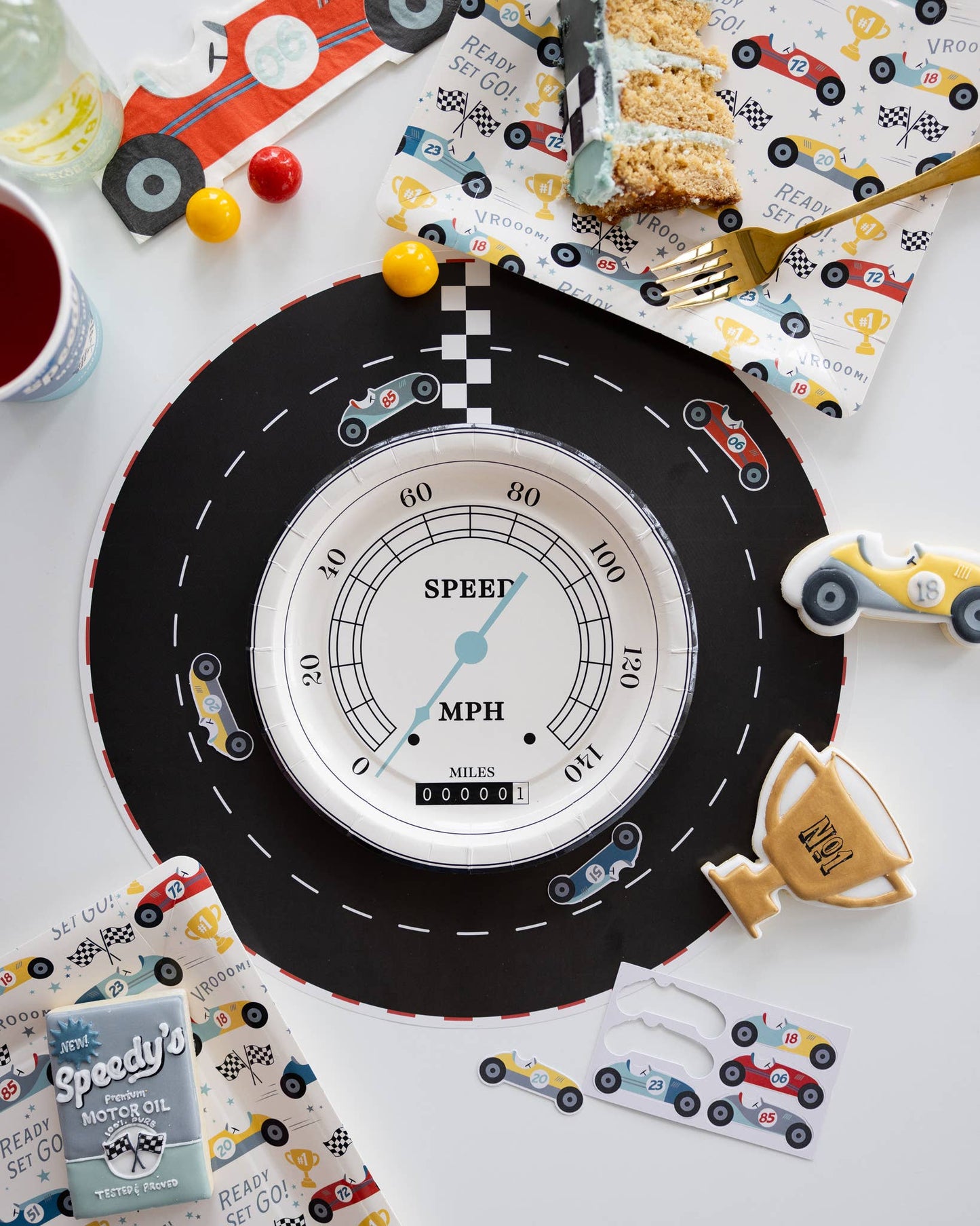 Miles per Hour - Speedometer Plate