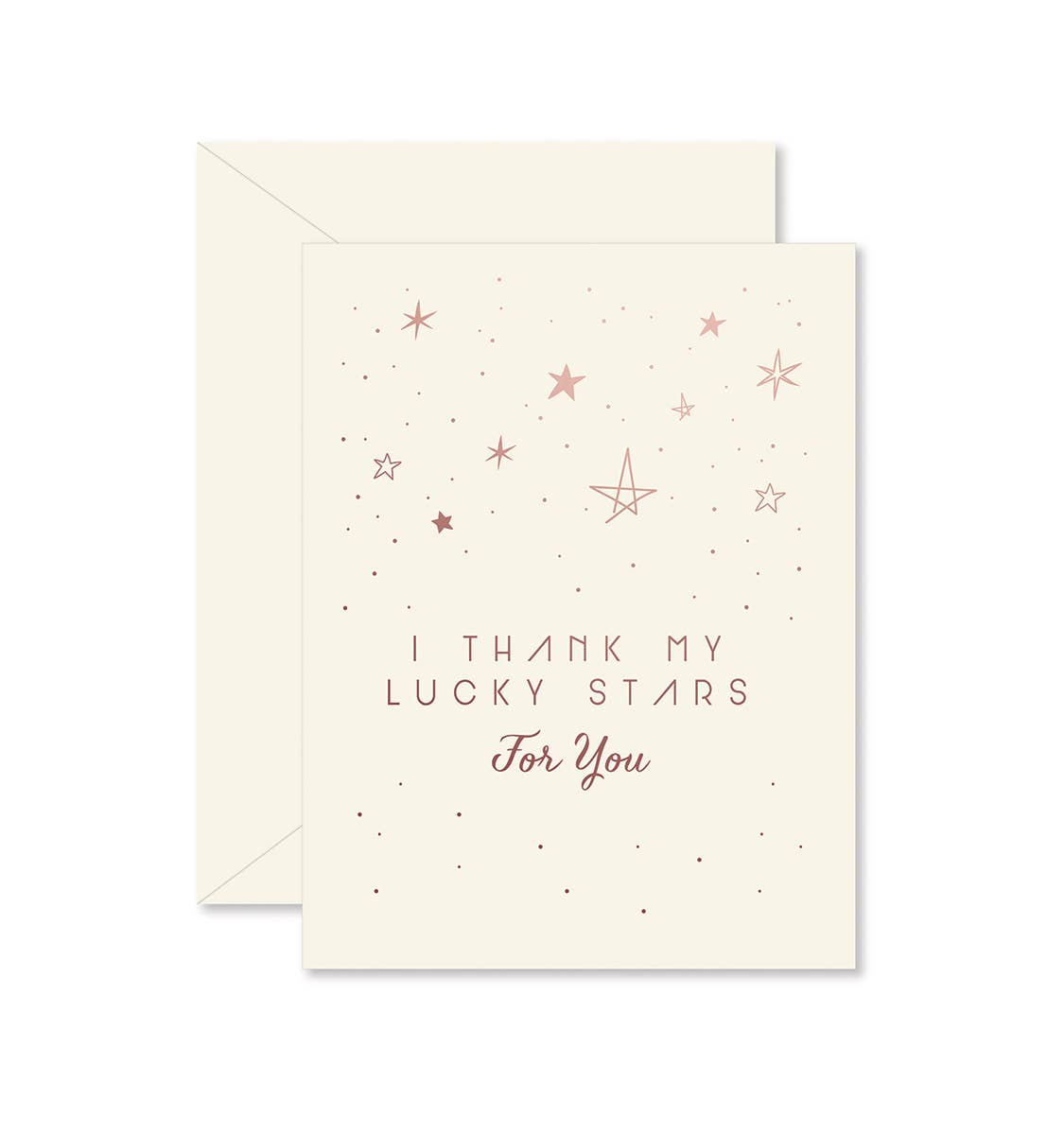 Thank My Lucky Stars Greeting Card