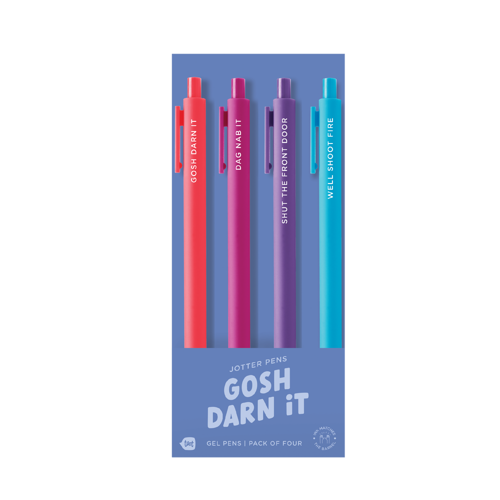 Jotter Sets 4 Pack : Gosh Darn It