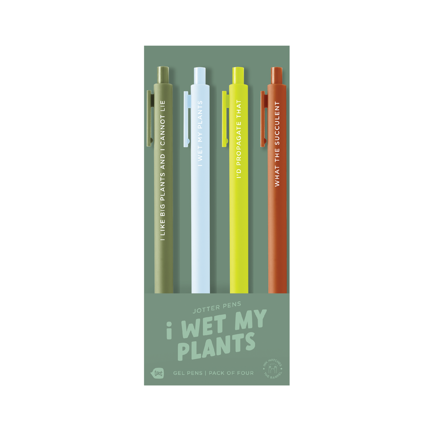 Jotter Sets 4 Pack : I Wet My Plants