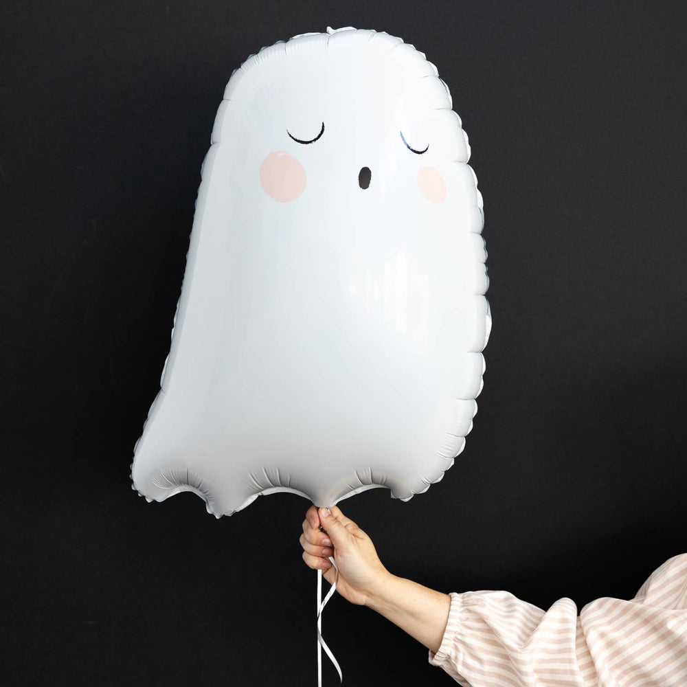 Trick or Treat Ghost Mylar Balloon