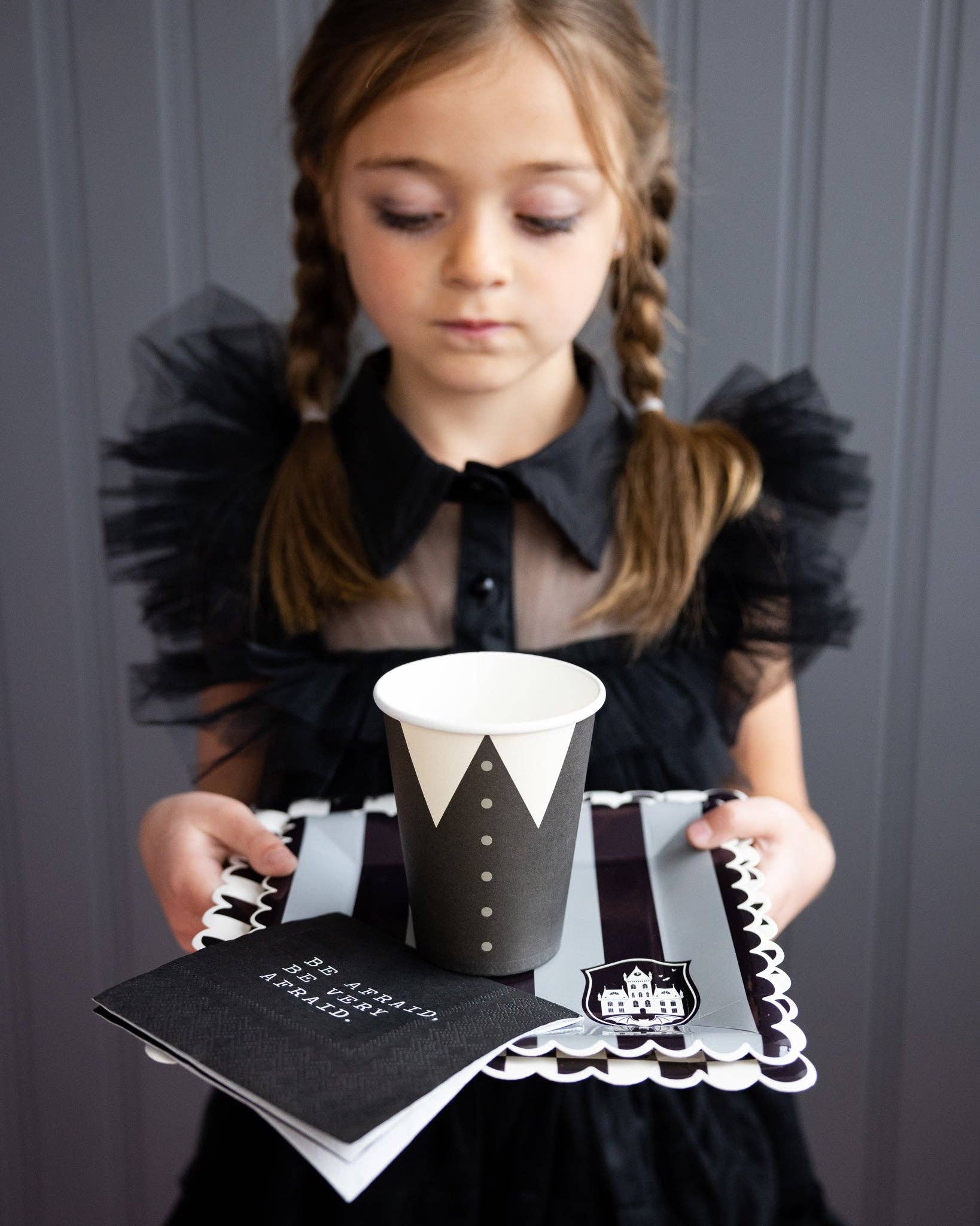 Party More Be Afraid Paper Cocktail Napkin – Jubilee Balloon Co.