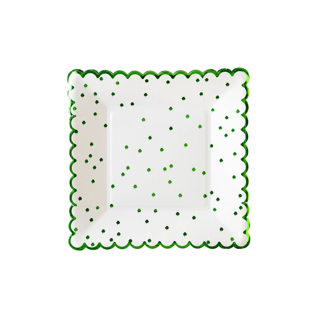 SPD1041 - Little Shamrocks Paper Plate