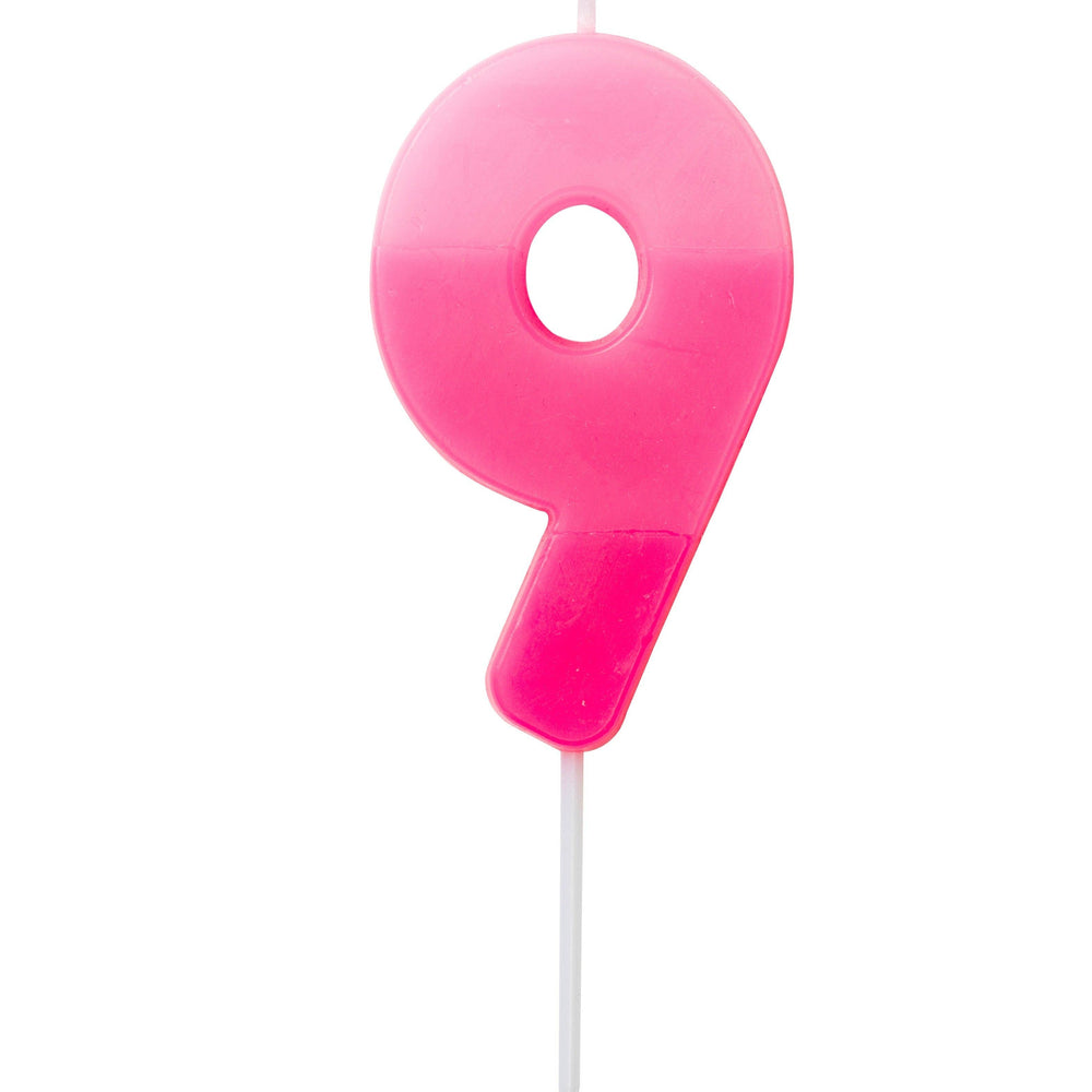 Number light 1st, 9, Pink