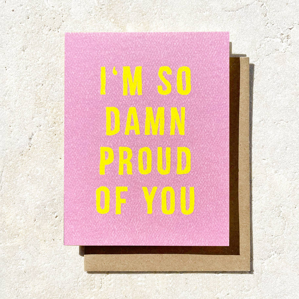 I'm so Proud of You - Graduation card