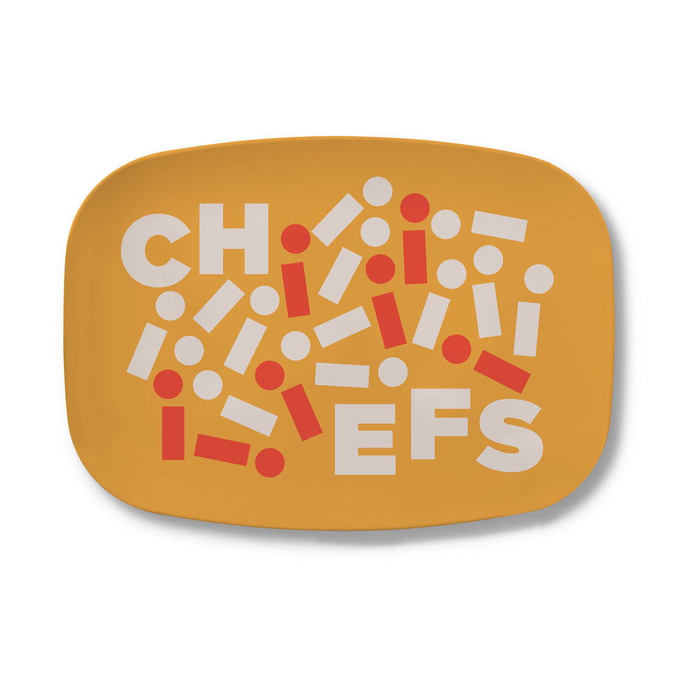 Chiiiefs Melamine Platter