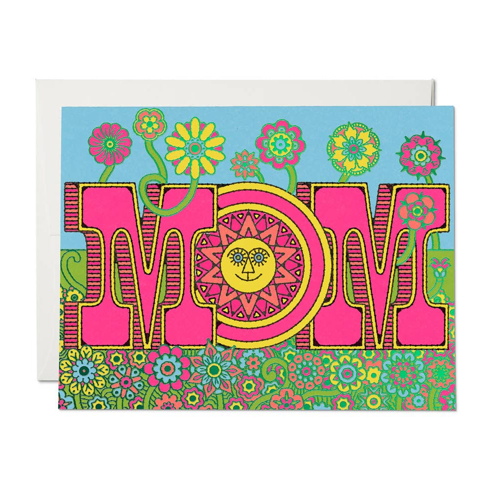 Mom Blooms Mother's Day greeting card