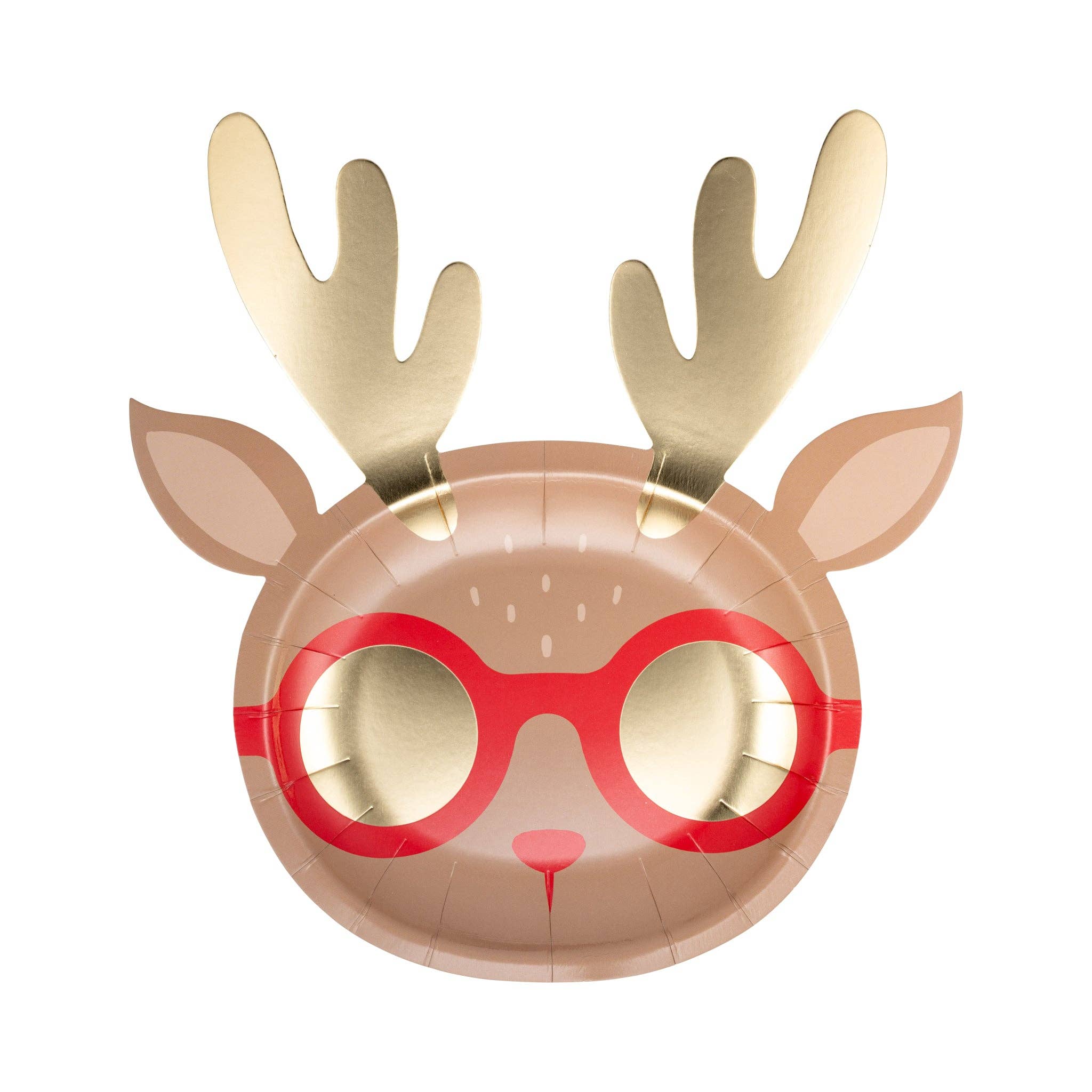 DER1240 - Rudolph Plate – Jubilee Balloon Co.