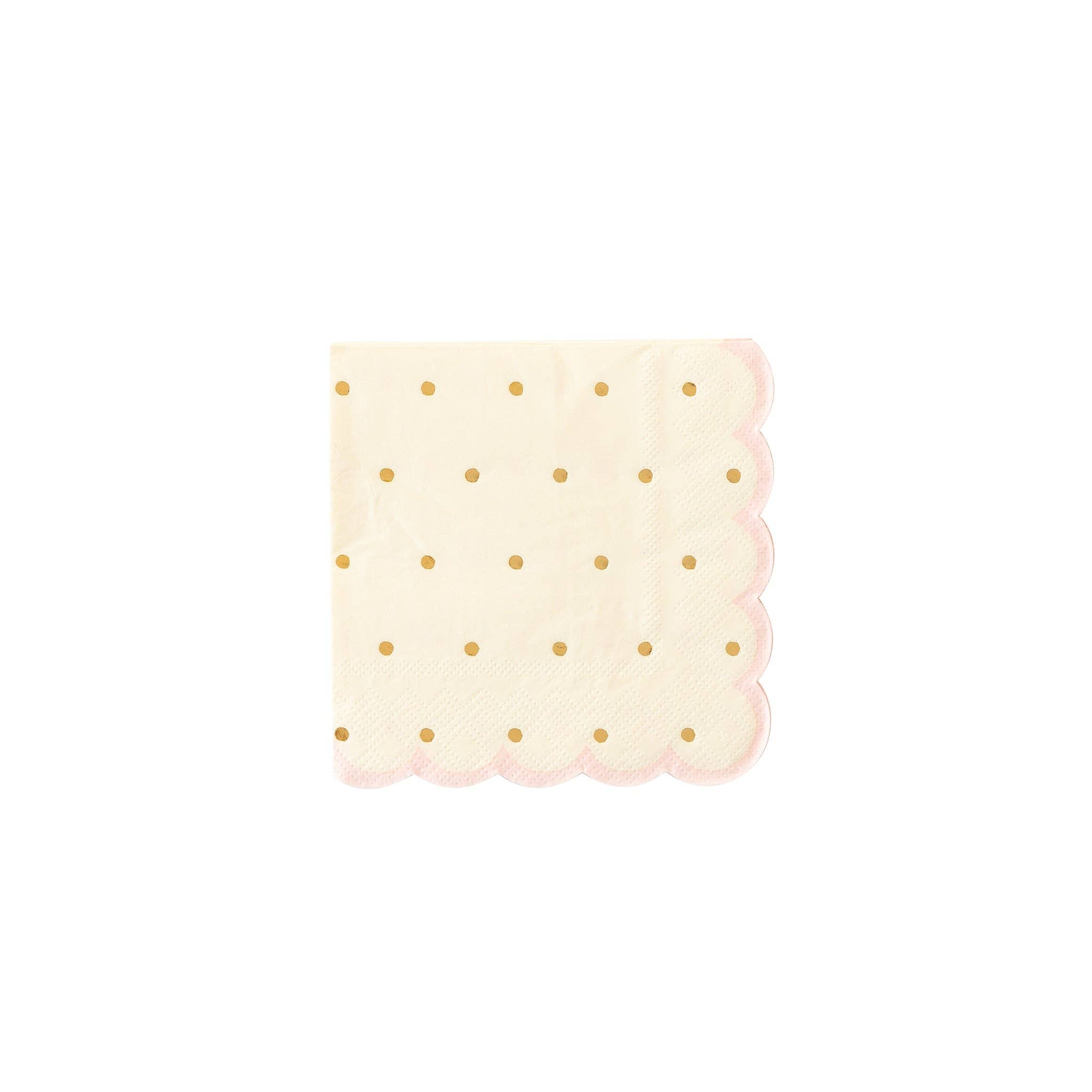 Jubilee Balloon Co. Scalloped Cocktail Napkin - Thumbnail 4