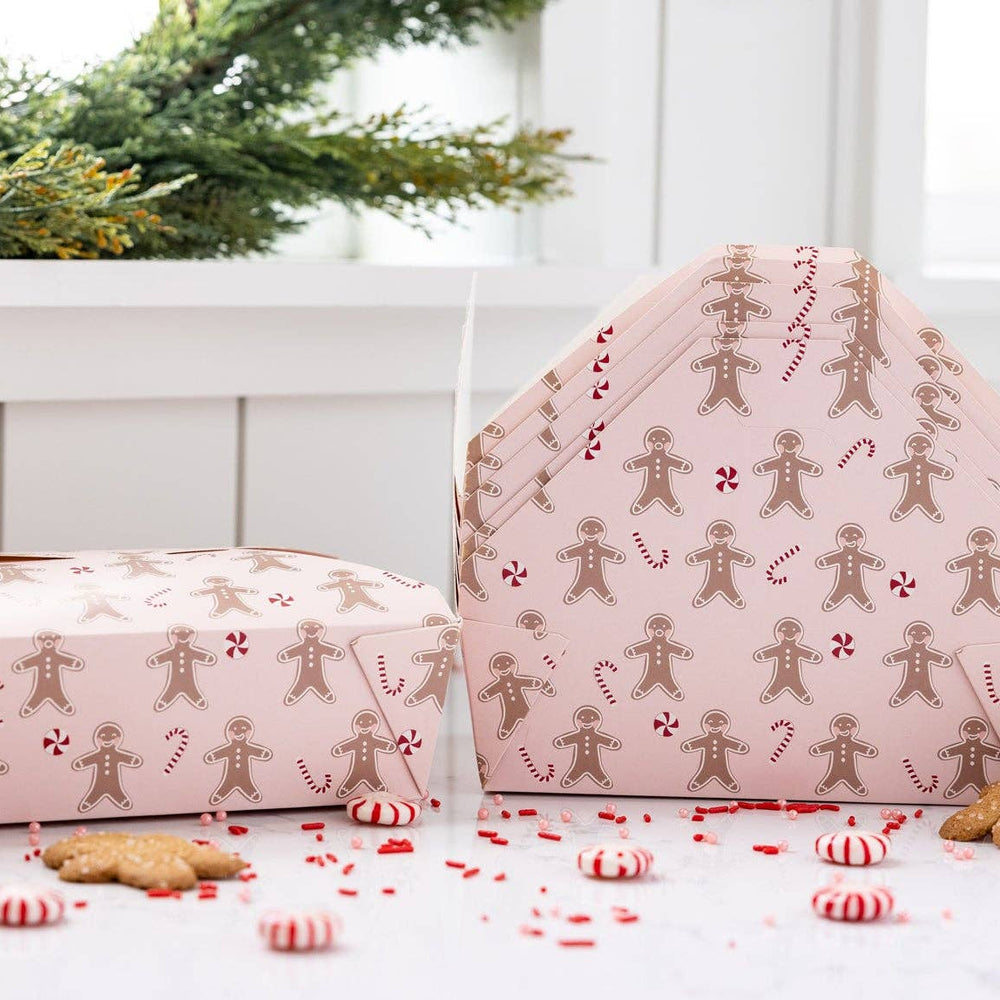 Pink Gingerbread Take Home Box