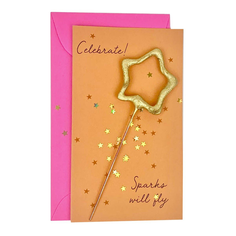 
                      
                        Mini 4" Star Sparkler Card w/ Confetti - "Celebrate!" - Asst
                      
                    