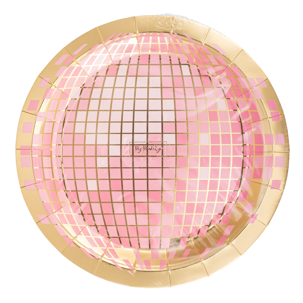 
                      
                        Disco Ball Paper Plate
                      
                    