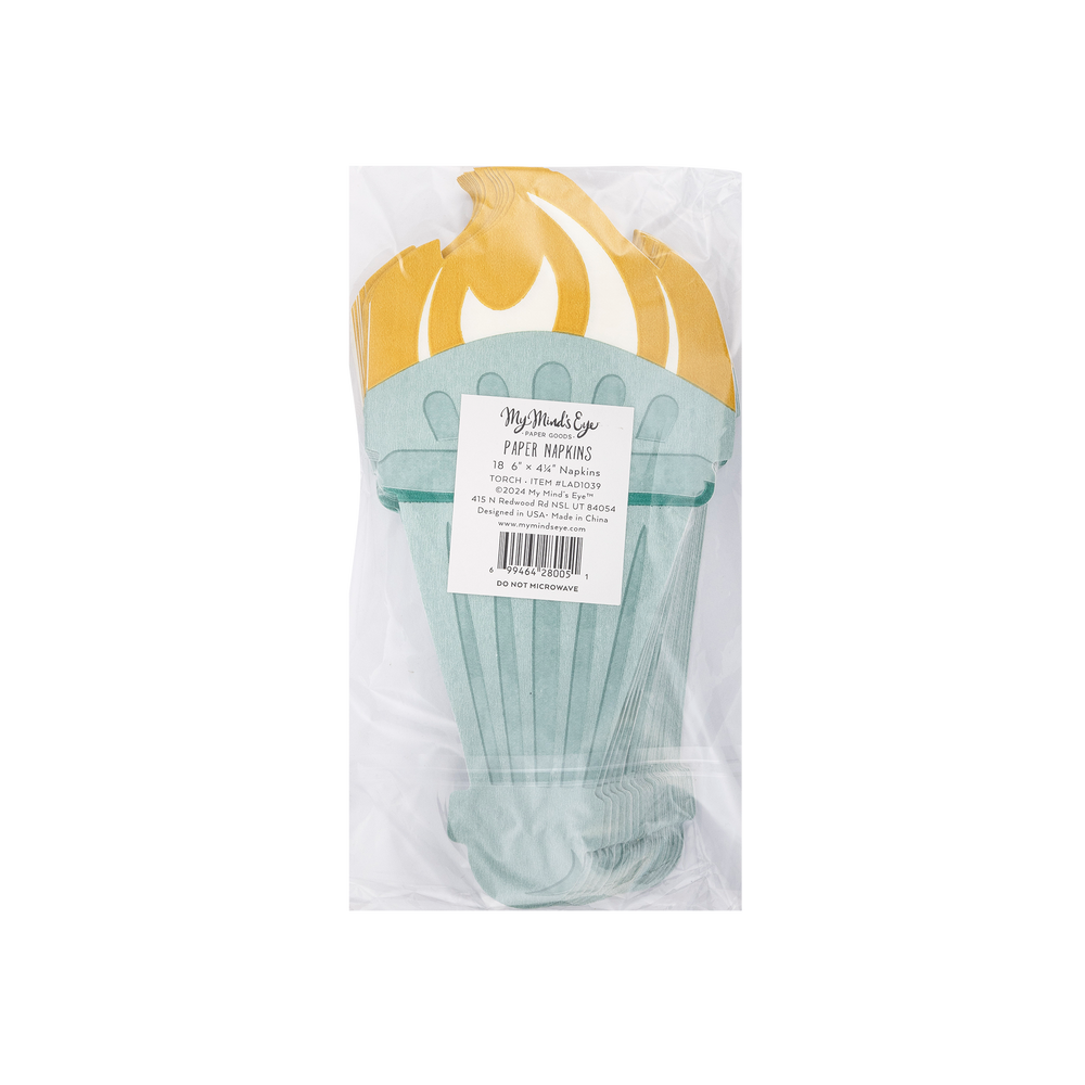 
                      
                        Lady Liberty Shaped Paper Dinner Napkin
                      
                    