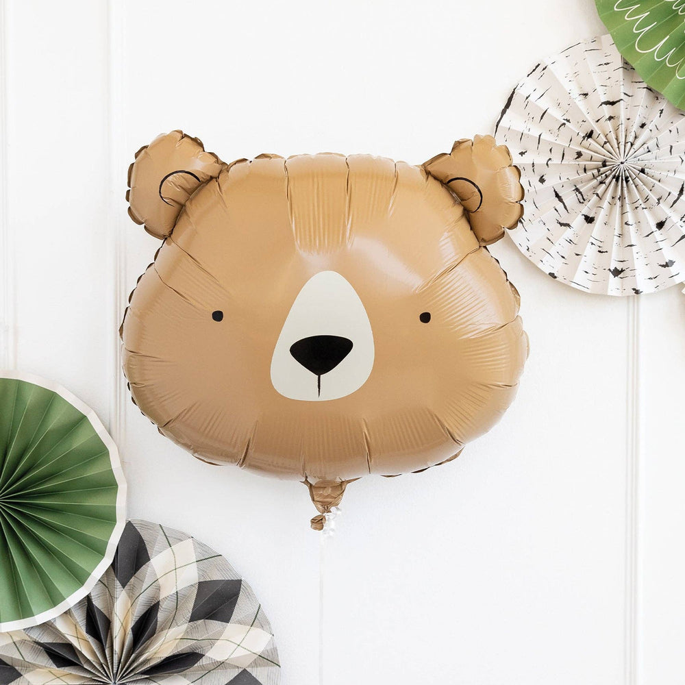 Adventure Bear Shaped Mylar Balloon