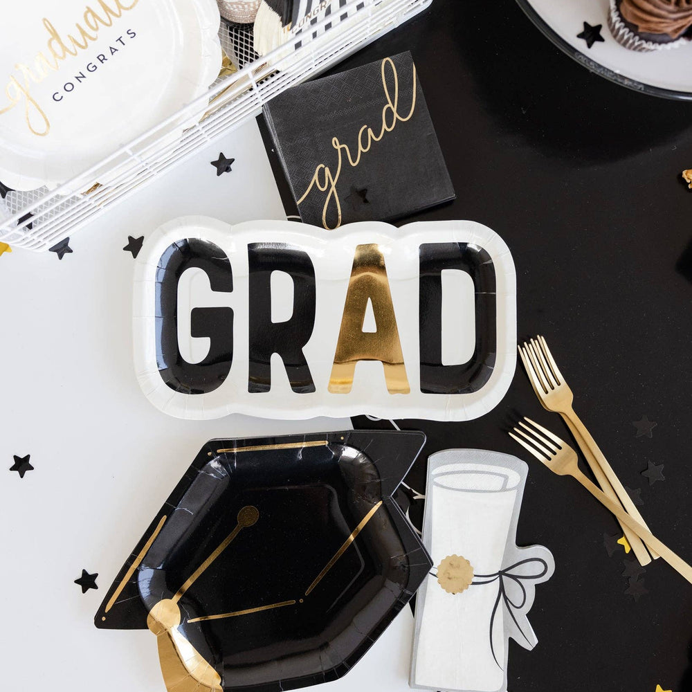 
                      
                        Script Grad Paper Cocktail Napkin
                      
                    