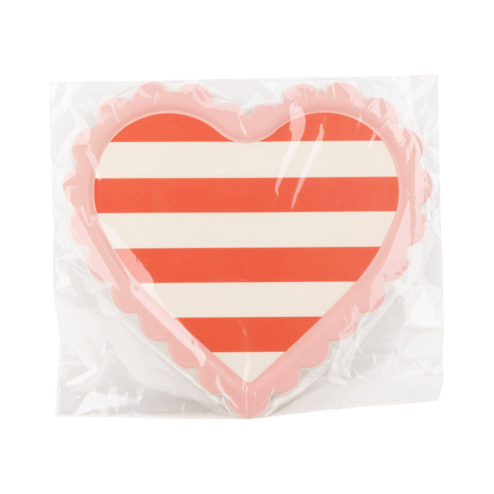 
                      
                        VAL1120 - Scalloped Striped Heart Tray
                      
                    