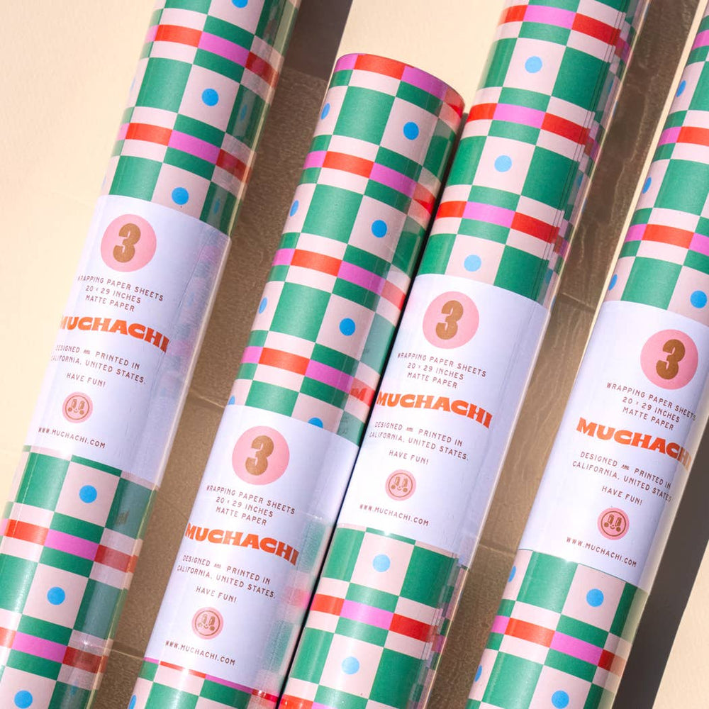 
                      
                        Yoyo Wrapping Paper - Roll of 3 Sheets
                      
                    