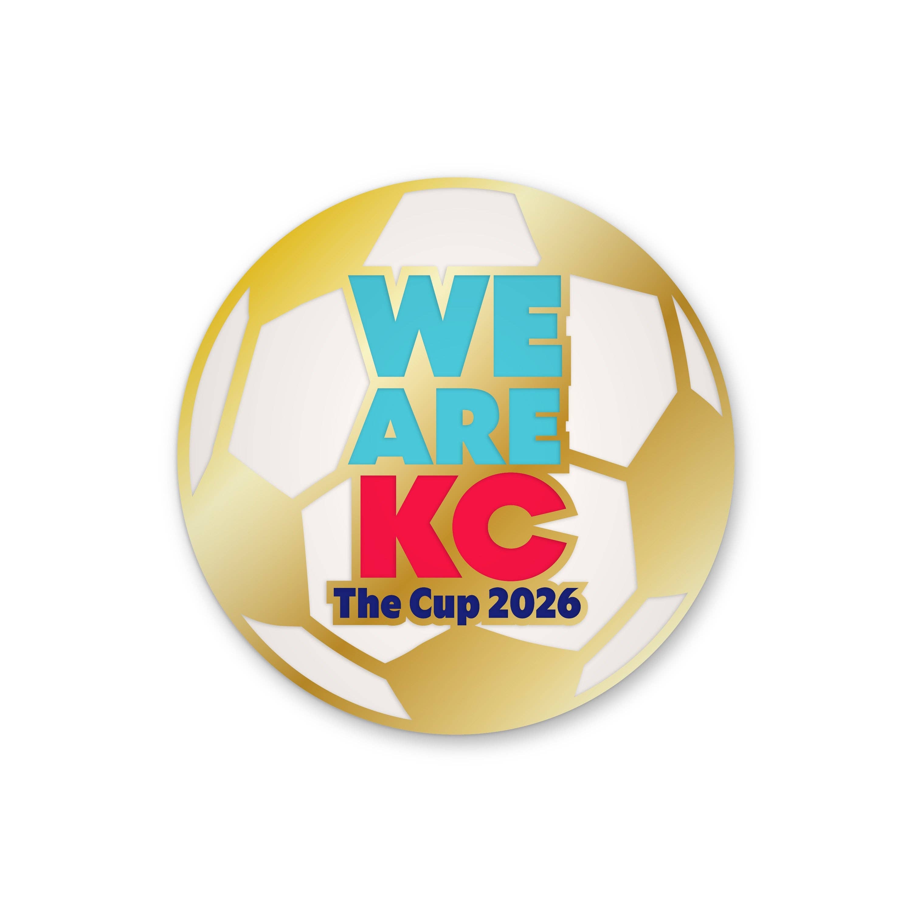 We Are KC Enamel Pin – Jubilee Balloon Co.