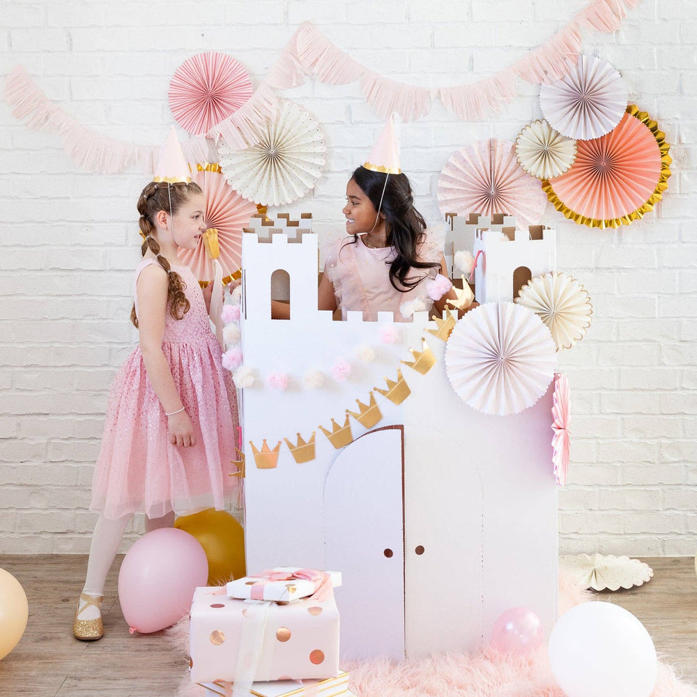 
                      
                        Princess Crowns and Pom Pom Tulle Banner Set
                      
                    