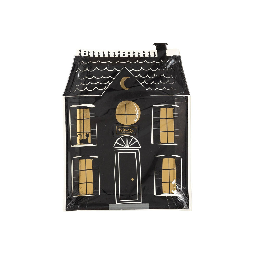 
                      
                        Haunted Village Haunted House Shaped Paper Plate
                      
                    