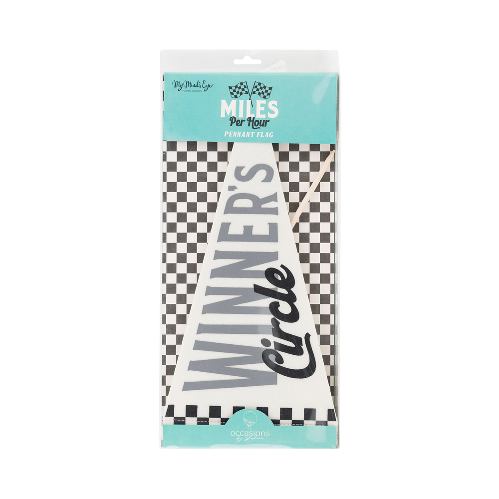 
                      
                        Miles per Hour - Winners Circle Felt Pennant
                      
                    