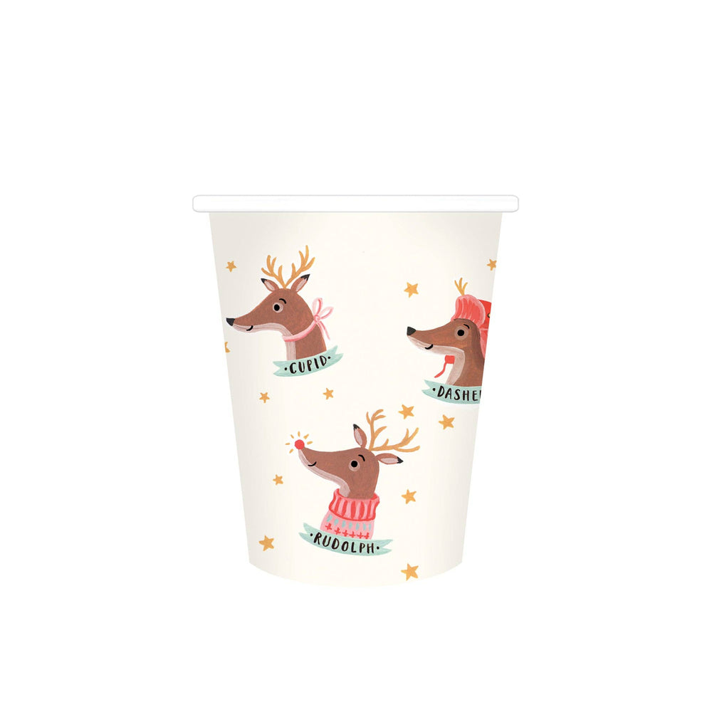 Dear Rodolph Party Cups