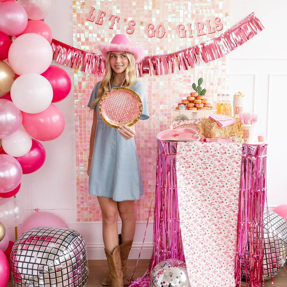 
                      
                        Disco Ball Paper Plate
                      
                    