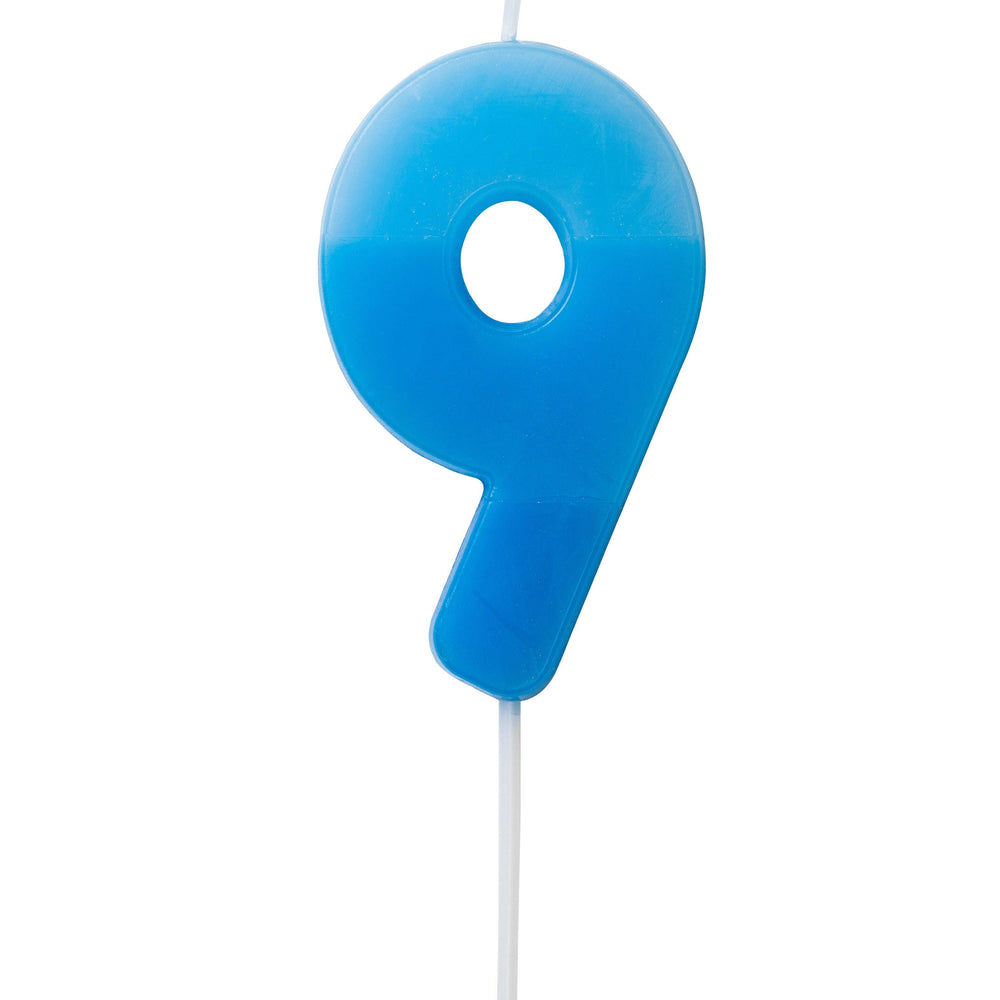 Number light 1st, 9, Blue