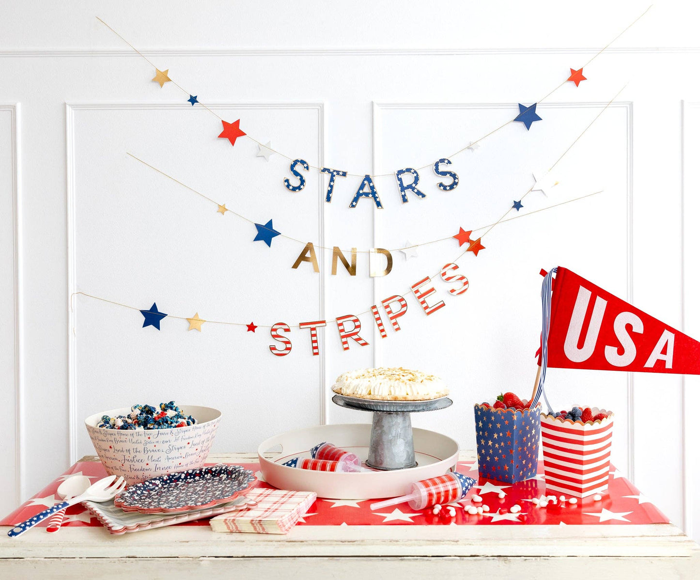 Stars and Stripes Banner