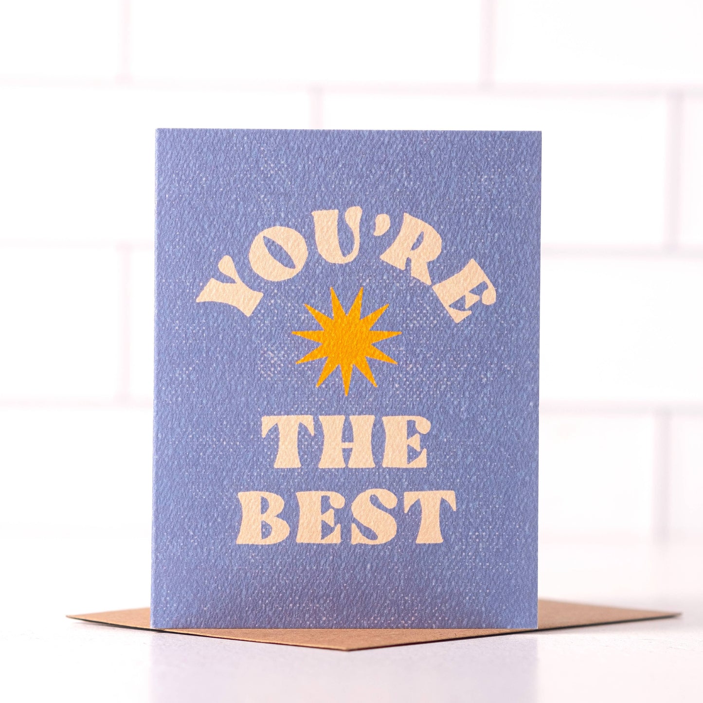 You're The Best - Fun Simple Thank You Card