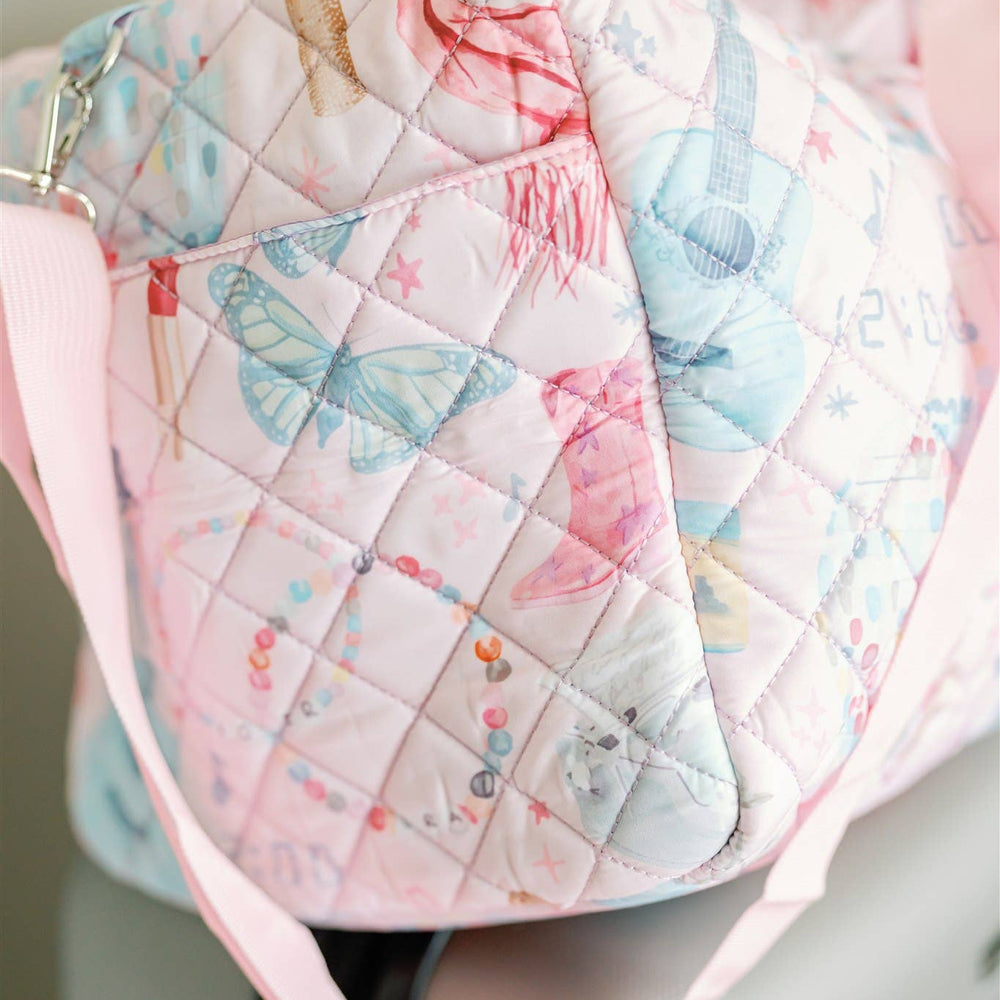 
                      
                        Taylor Swift Quilted Duffle
                      
                    