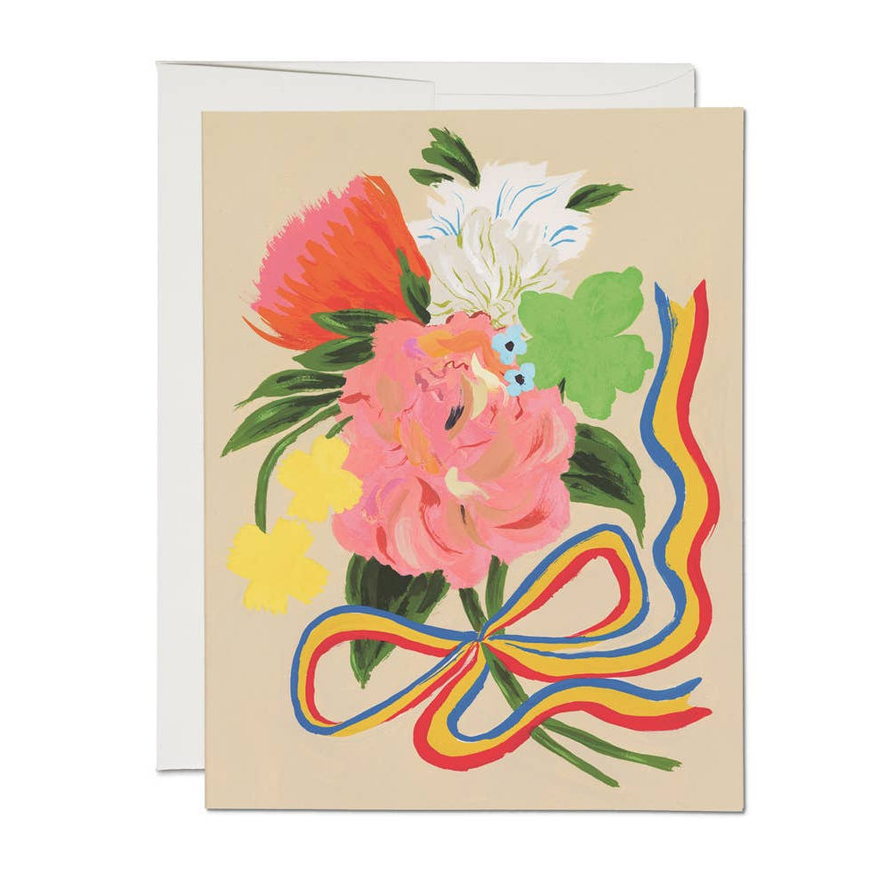 Everyday Bouquet greeting card: Singles