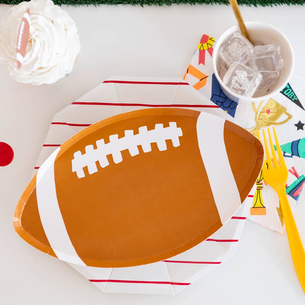 
                      
                        Good Sport Small Football Plates - 8 Pk.
                      
                    