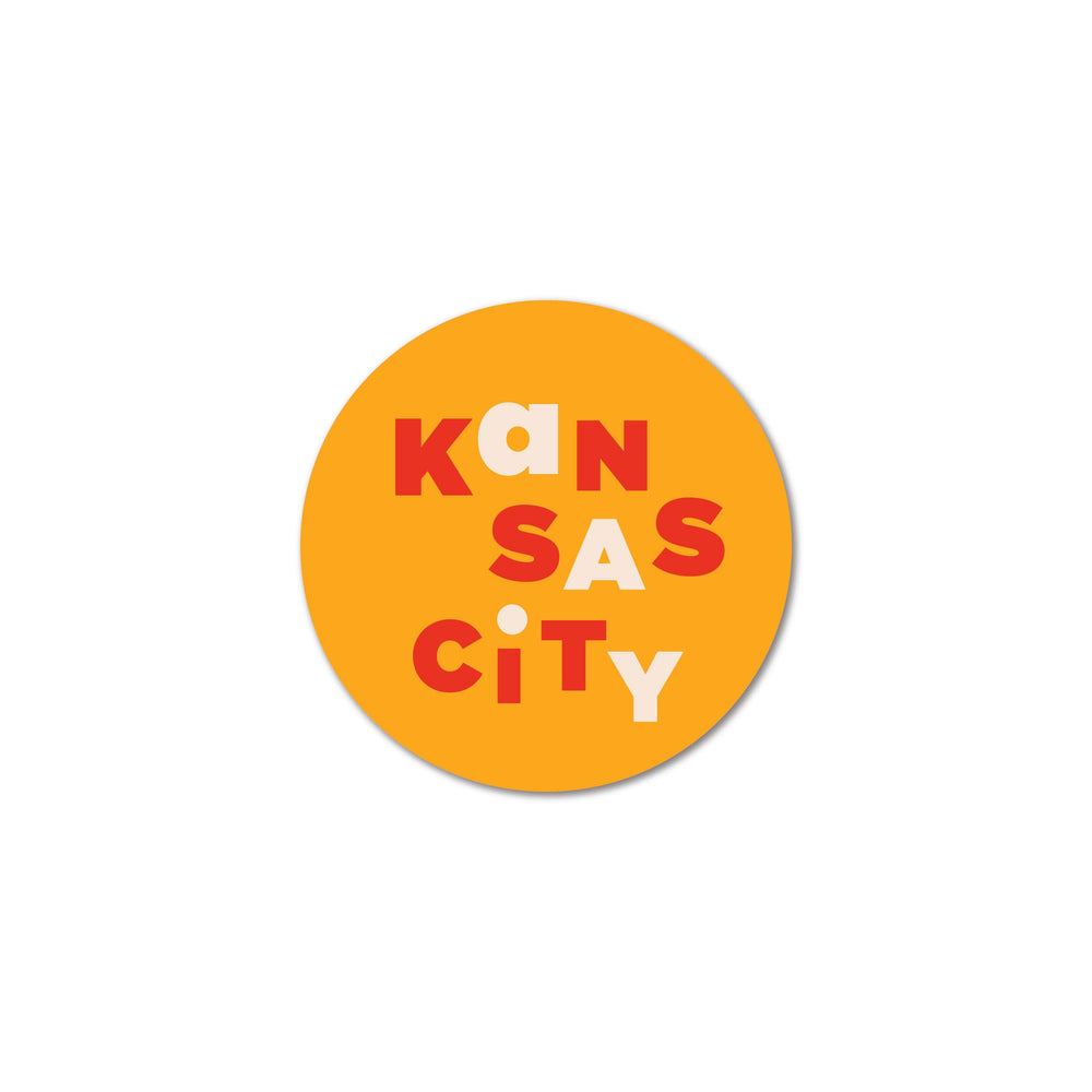 Kansas City Scramble Sticker (Yellow)