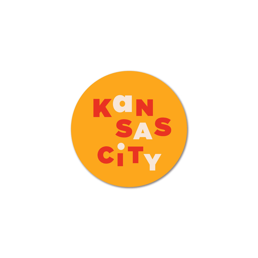 Kansas City Scramble Sticker (Yellow)