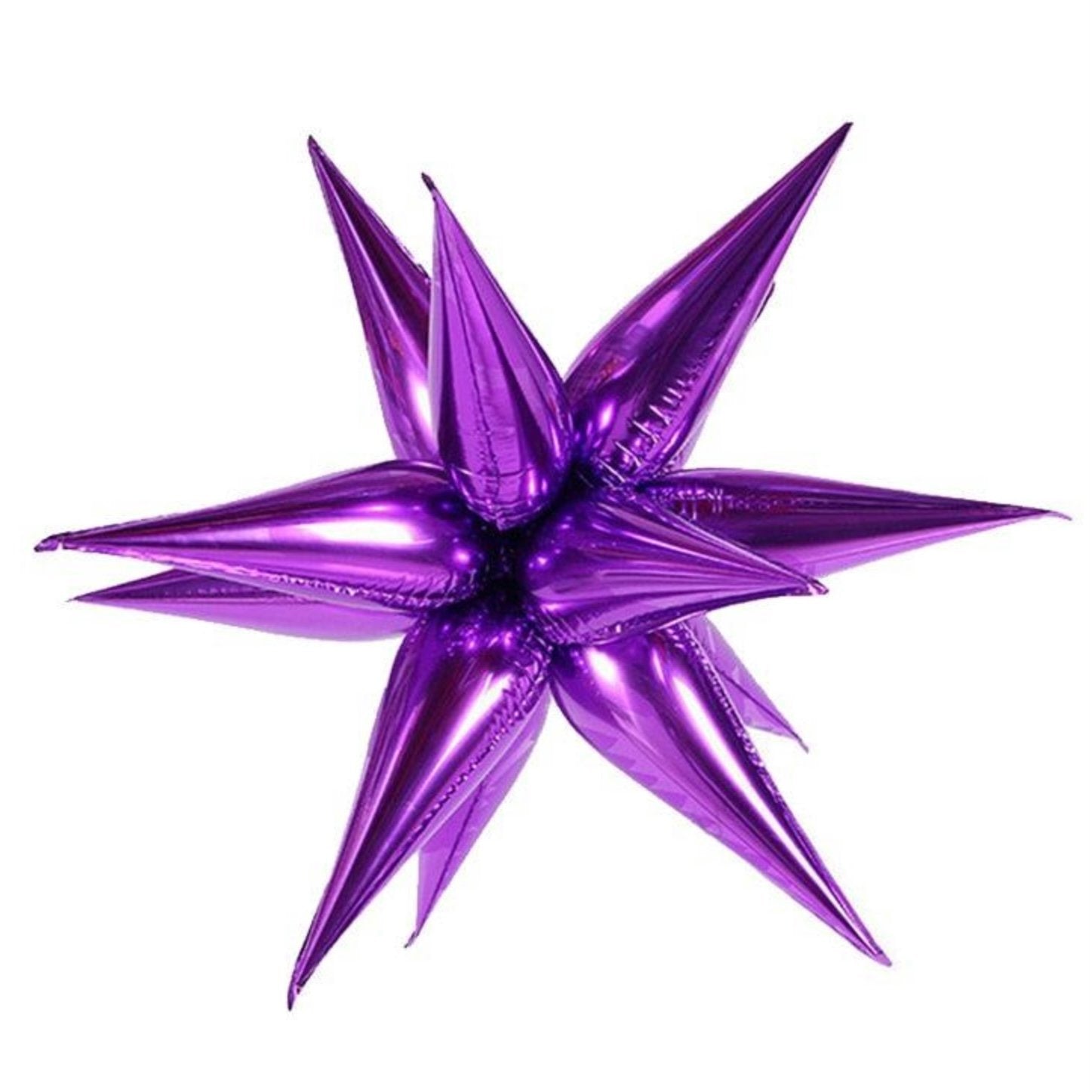 Purple Starburst Balloon – Jubilee Balloon Co.