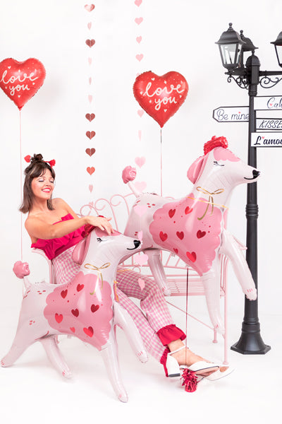 Foil balloon Heart ''I love you''