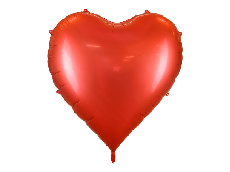 XXL foil balloon Heart, red