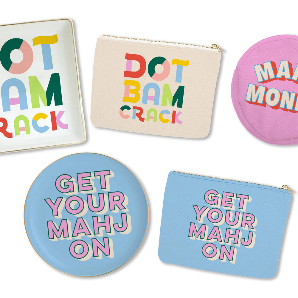 Mahjong Cocktail Funny Napkins | Dot Bam Crack - 20ct: Default Title