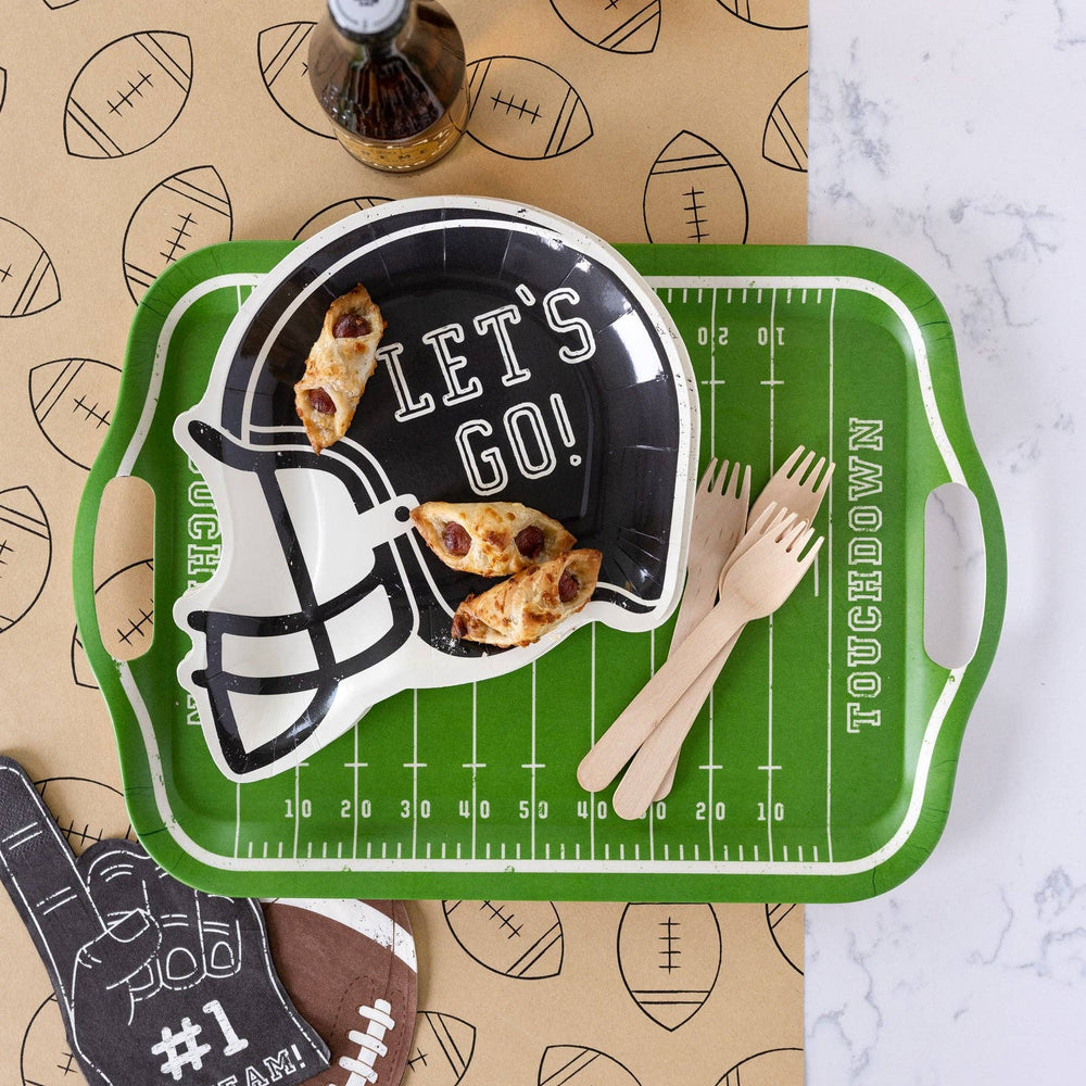 Football Kraft Table Runner