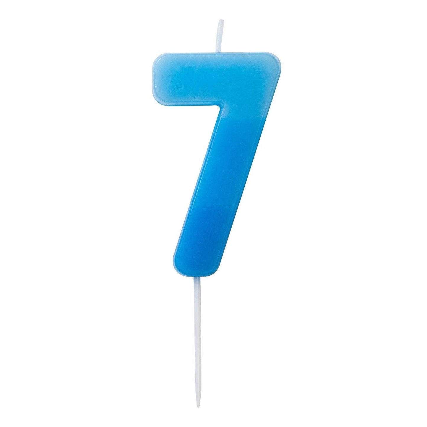 Number light 1st, 7, Blue