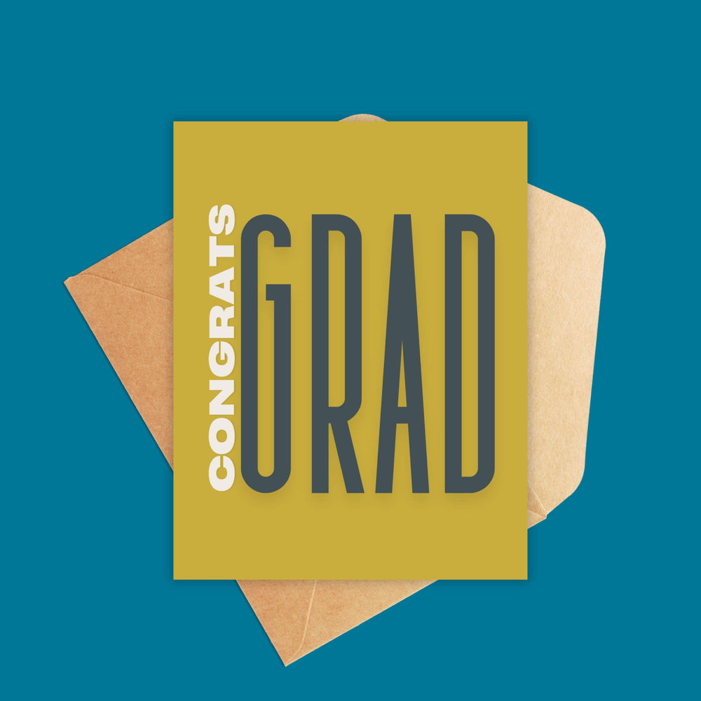 Congrats Grad Greeting Card