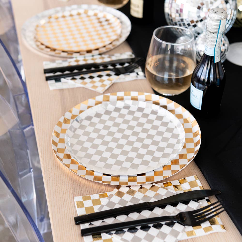 
                      
                        Check It! Dinner Plates - 8 Pk.
                      
                    