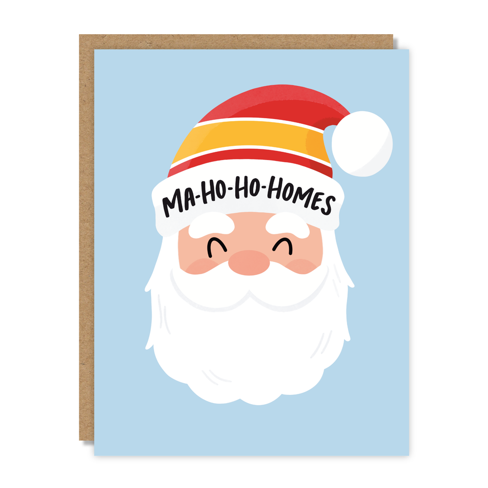 Kansas City Chiefs Santa Card