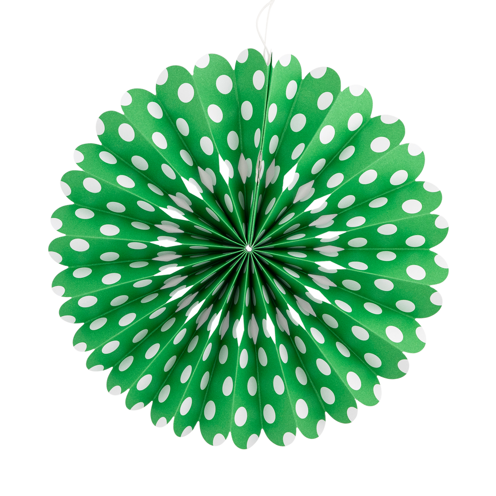 
                      
                        PLFN05 - Green and White Party Fan Set
                      
                    