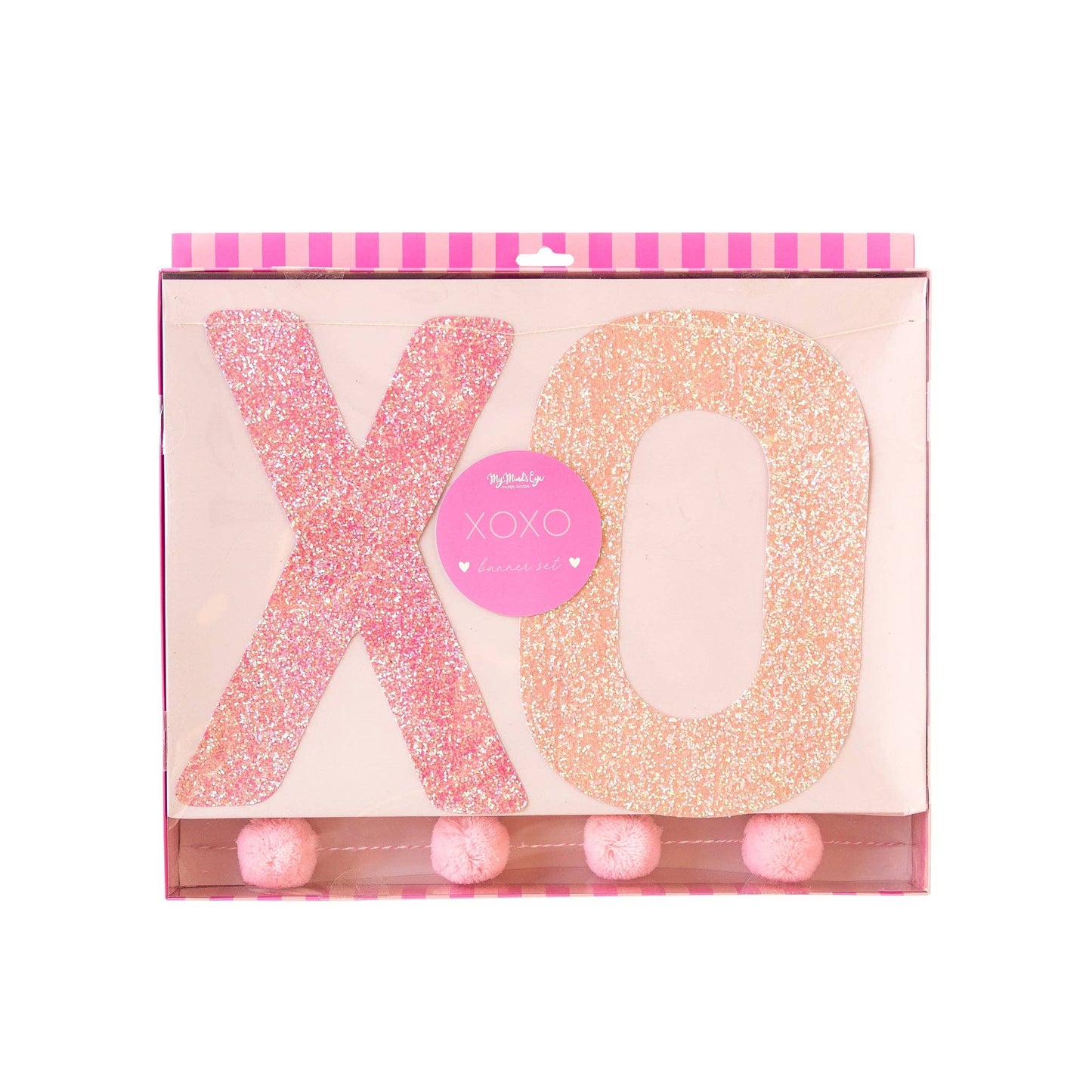 VAL1006 -  XOXO Glitter Banner Set