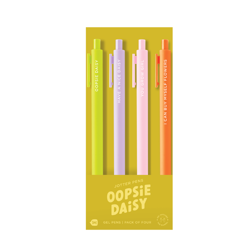 Jotter Sets 4 Pack : Oopsie Daisy